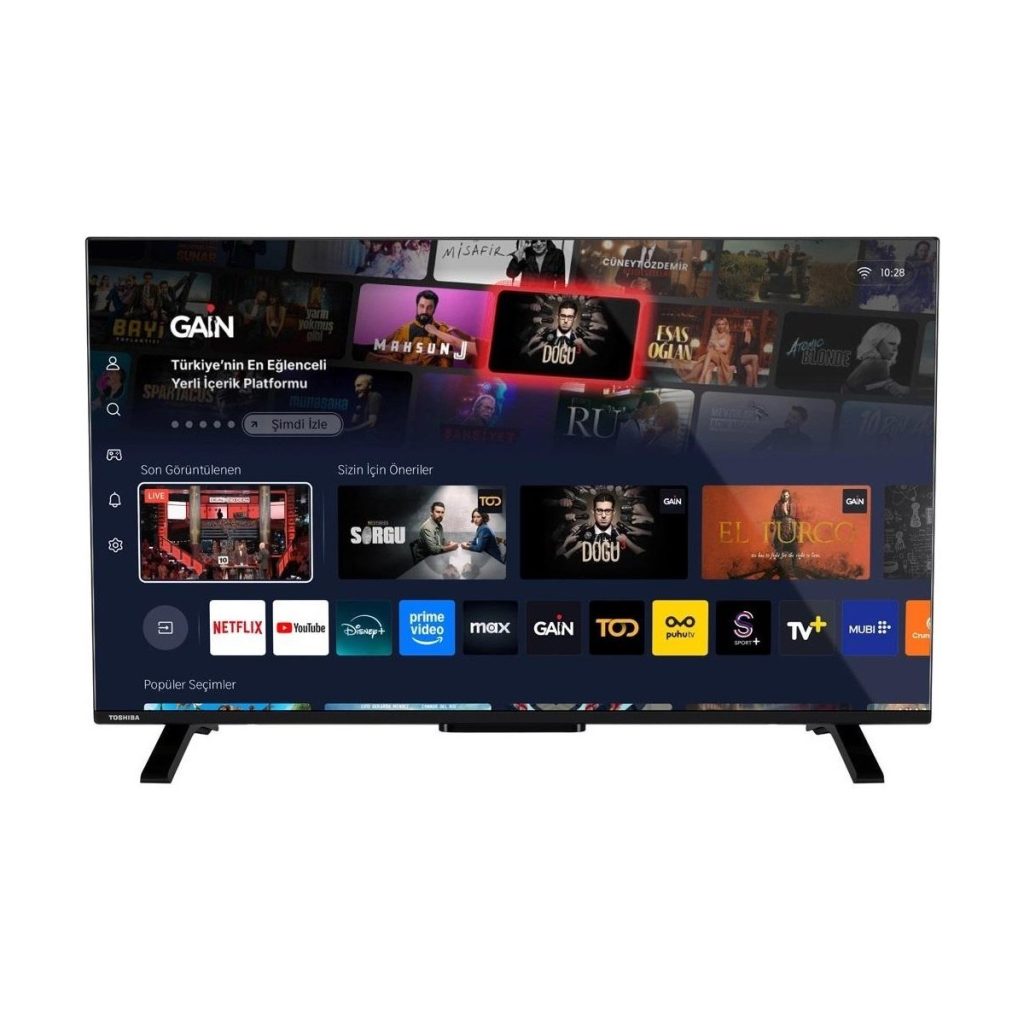 Toshiba 43UV1563DT 4K Ultra HD 43" 109 Ekran Uydu Alıcılı Smart LED TV