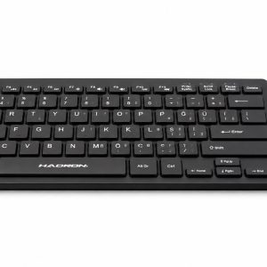 HADRON HR839 Kablosuz Smart Klavye Mouse Seti 1600 DPI Siyah
