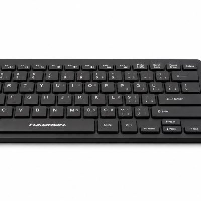HADRON HR839 Kablosuz Smart Klavye Mouse Seti 1600 DPI Siyah