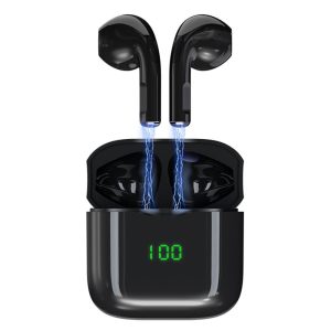 Konfulon BTS21 Dijital Şarj Göstergeli Kablosuz Bluetooth Kulaklık Siyah