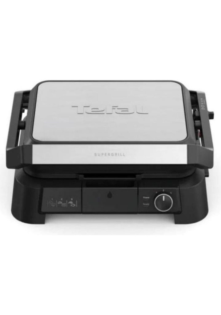 Tefal SuperGrill 3in1 2000 W İnox Izgara ve Tost Makinesi